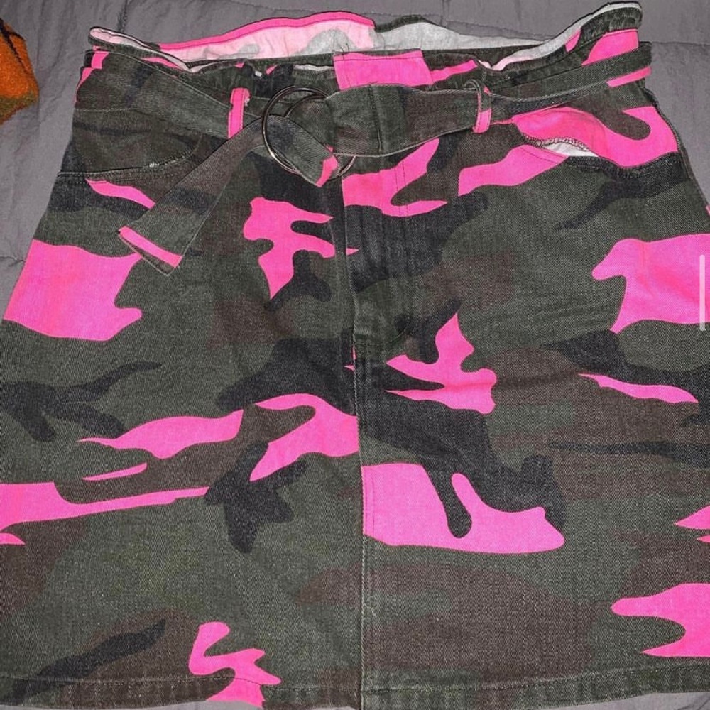 Camo skirt